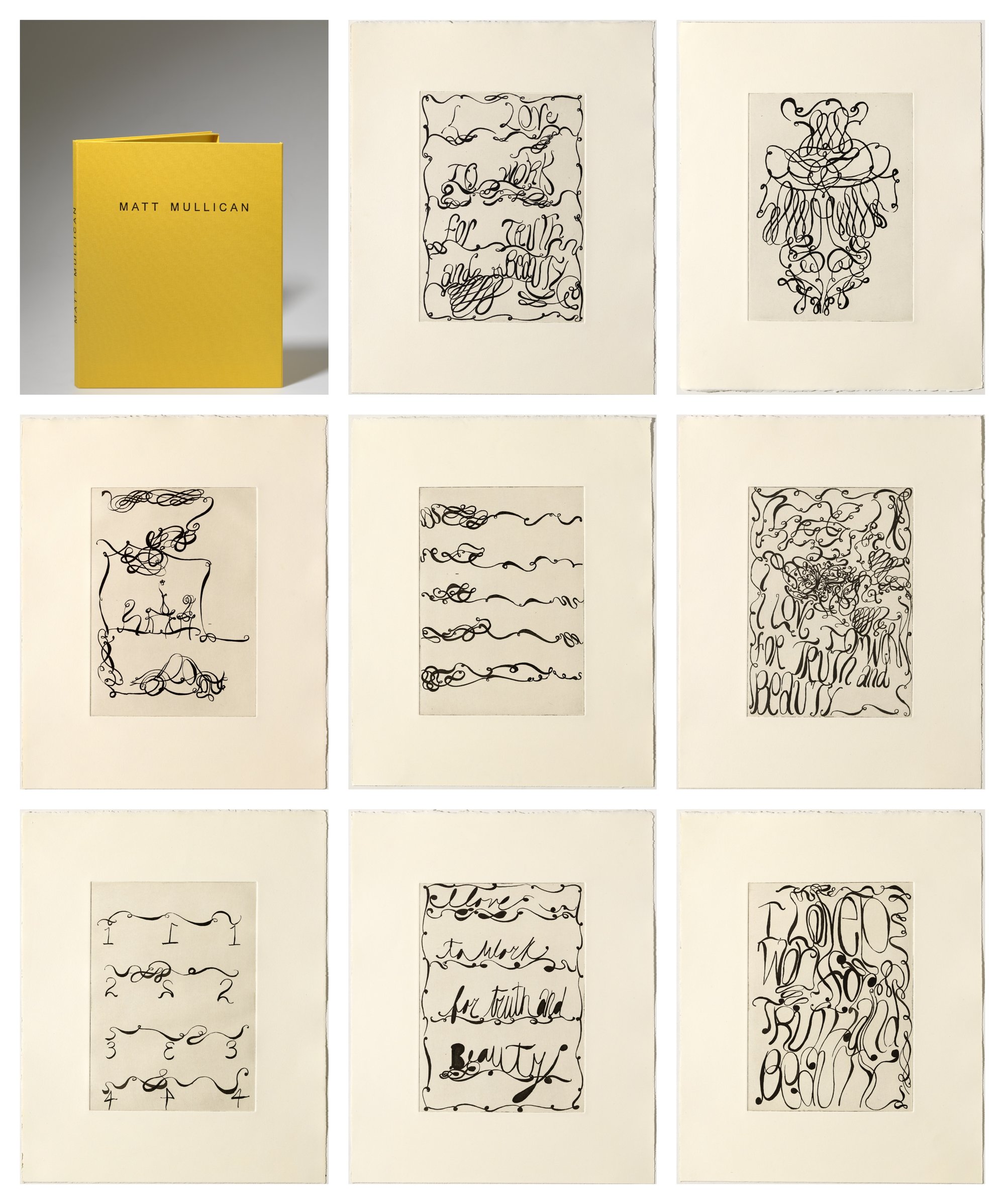 Mullican, Matt | Untitled (Truth & Beauty), 2009 — available on Composition Gallery