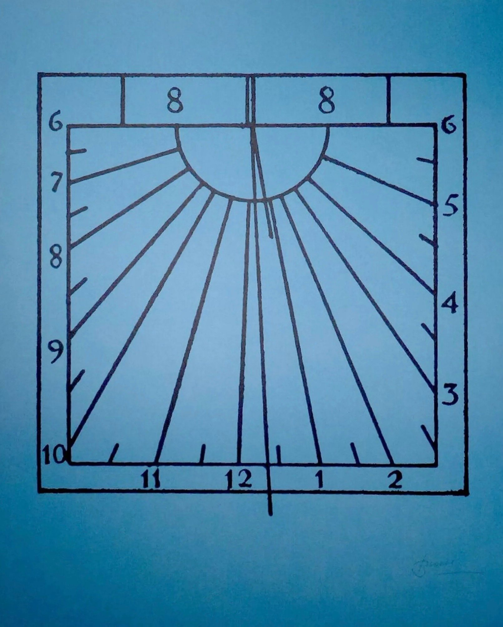 Brossa, Joan | Rellotge de sol, 1989 — available on Composition Gallery