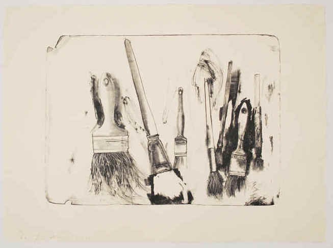 Dine, Jim | Brushes Drawn on Stone #2, 2010 — available on Composition Gallery