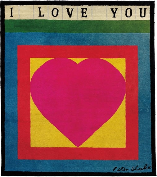 Blake, Peter | I Love You, 1983 — available on Composition Gallery