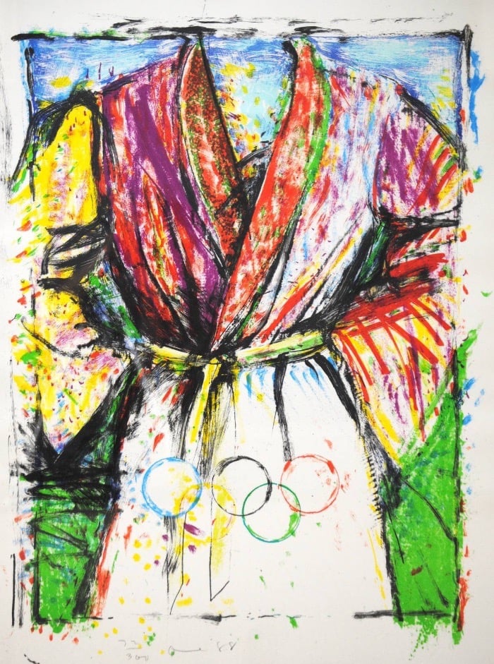 Dine, Jim | Olympic Robe , 1988 — available on Composition Gallery