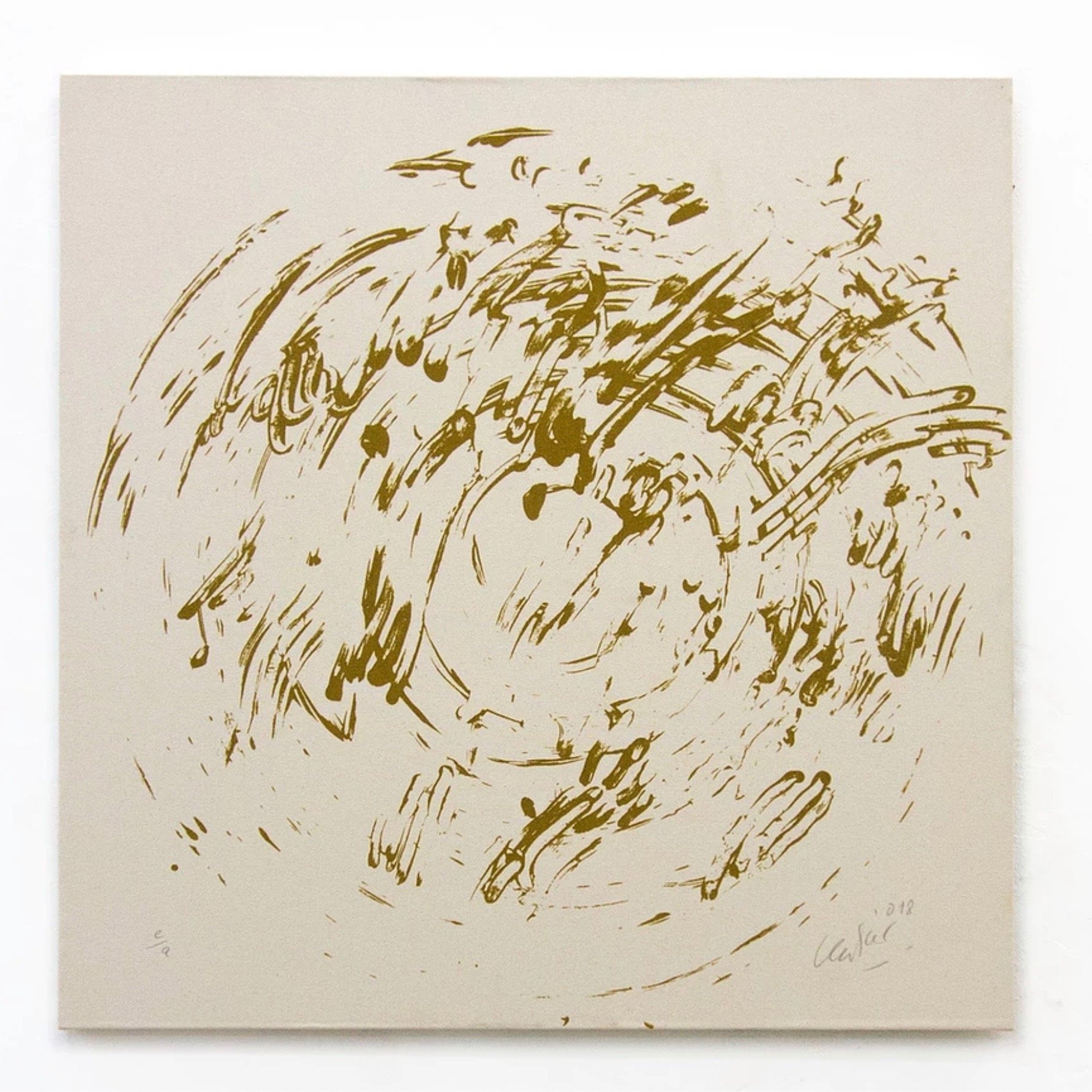 Uecker, Gunther | Ouroboros #11, 2018 — available on Composition Gallery