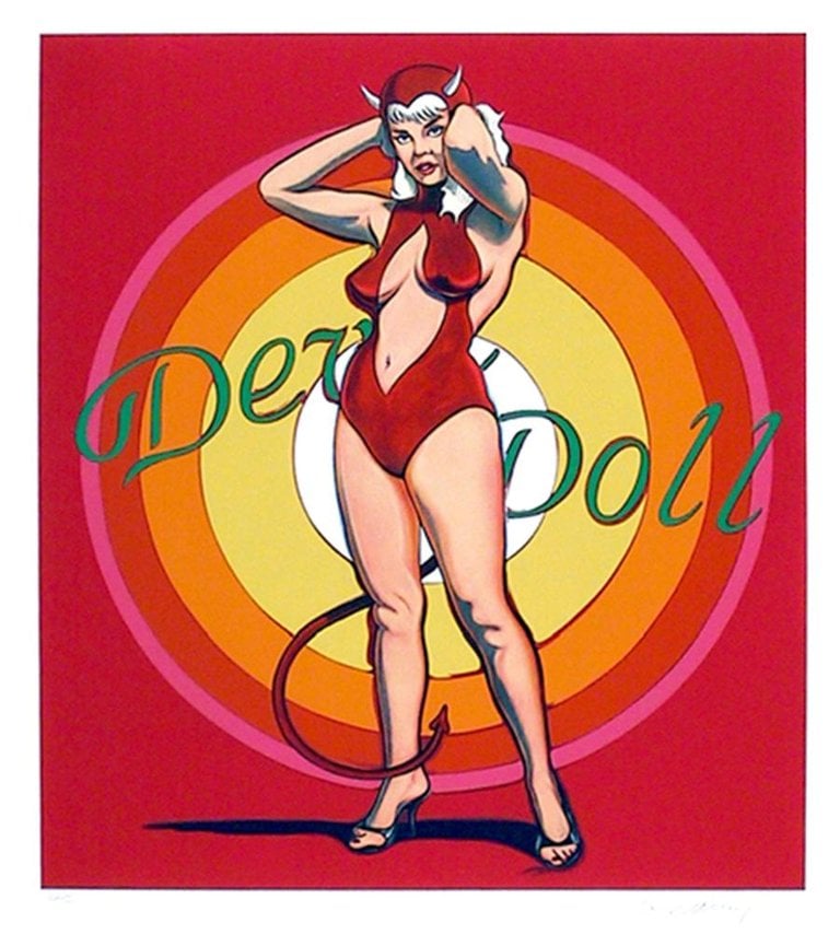 Ramos, Mel | Devil Doll, 1997 — available on Composition Gallery