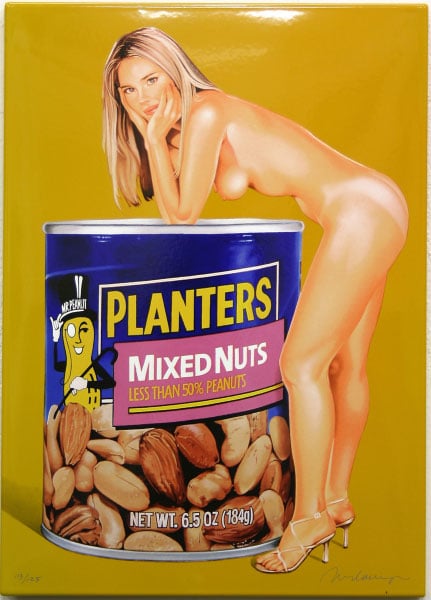 Ramos, Mel | Mixed Nuts, 2008 — available on Composition Gallery