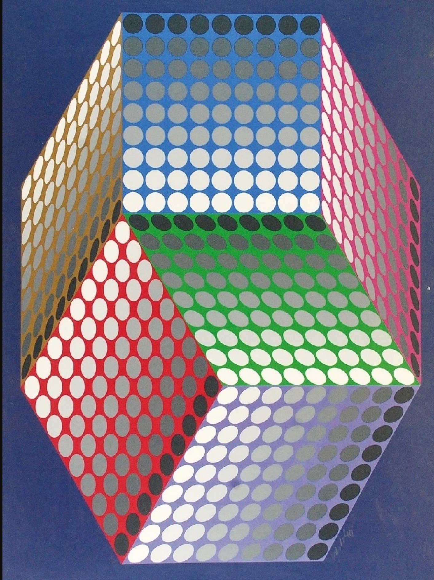 Vasarely, Victor | Togonne, 1987 — available on Composition Gallery