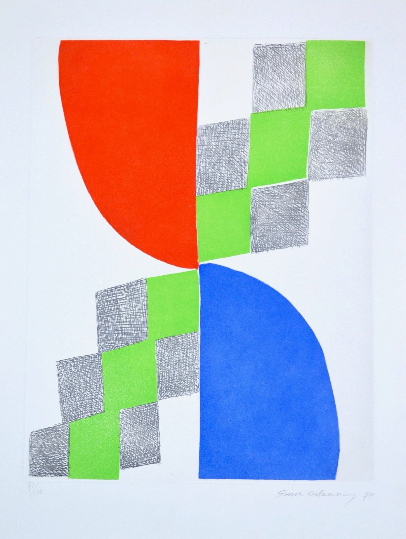 Delaunay, Sonia | Gravure I, 1970 — available on Composition Gallery