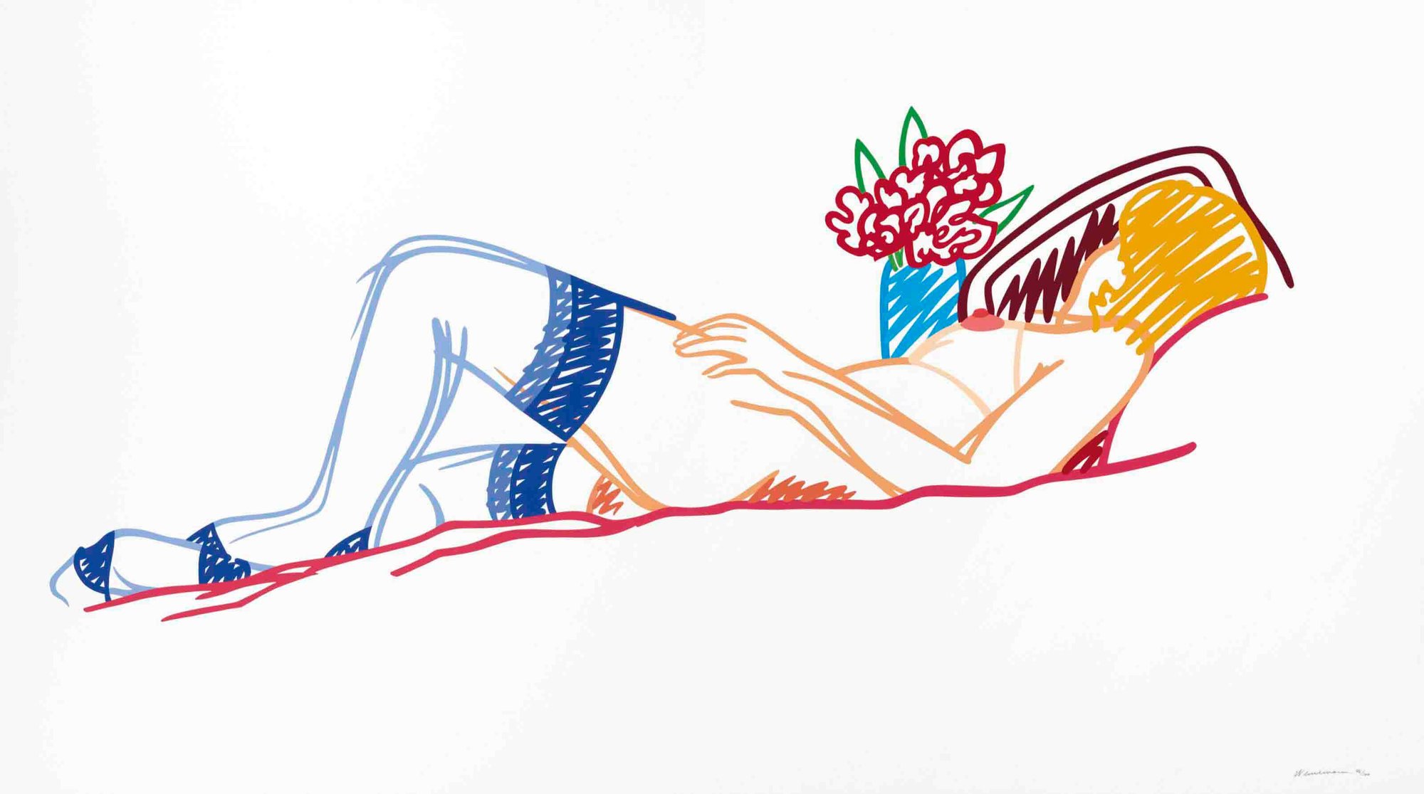 Wesselmann, Tom | Bouquet and stockings, 1991 — available on Composition Gallery