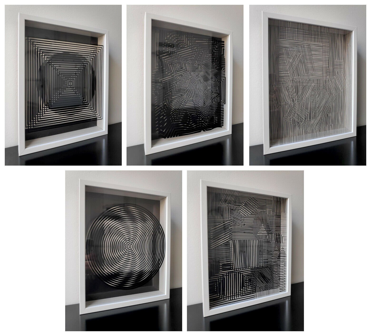 Vasarely, Victor | Cinetiques portfolio, 1973 — available on Composition Gallery