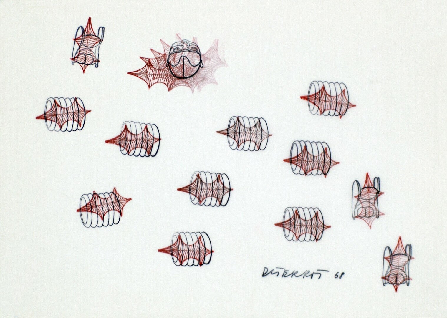 Roth, Dieter | Stamp images, 1968 — available on Composition Gallery