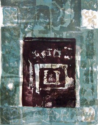 Clave, Antoni | Hommage a domenikos- Cadre bleu, 1965 — available on Composition Gallery