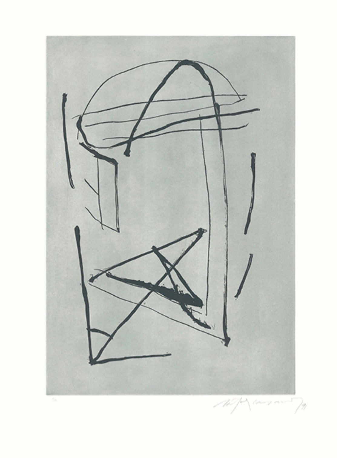 Ràfols-Casamada, Albert | Signe i color - 2 , 1991 — available on Composition Gallery