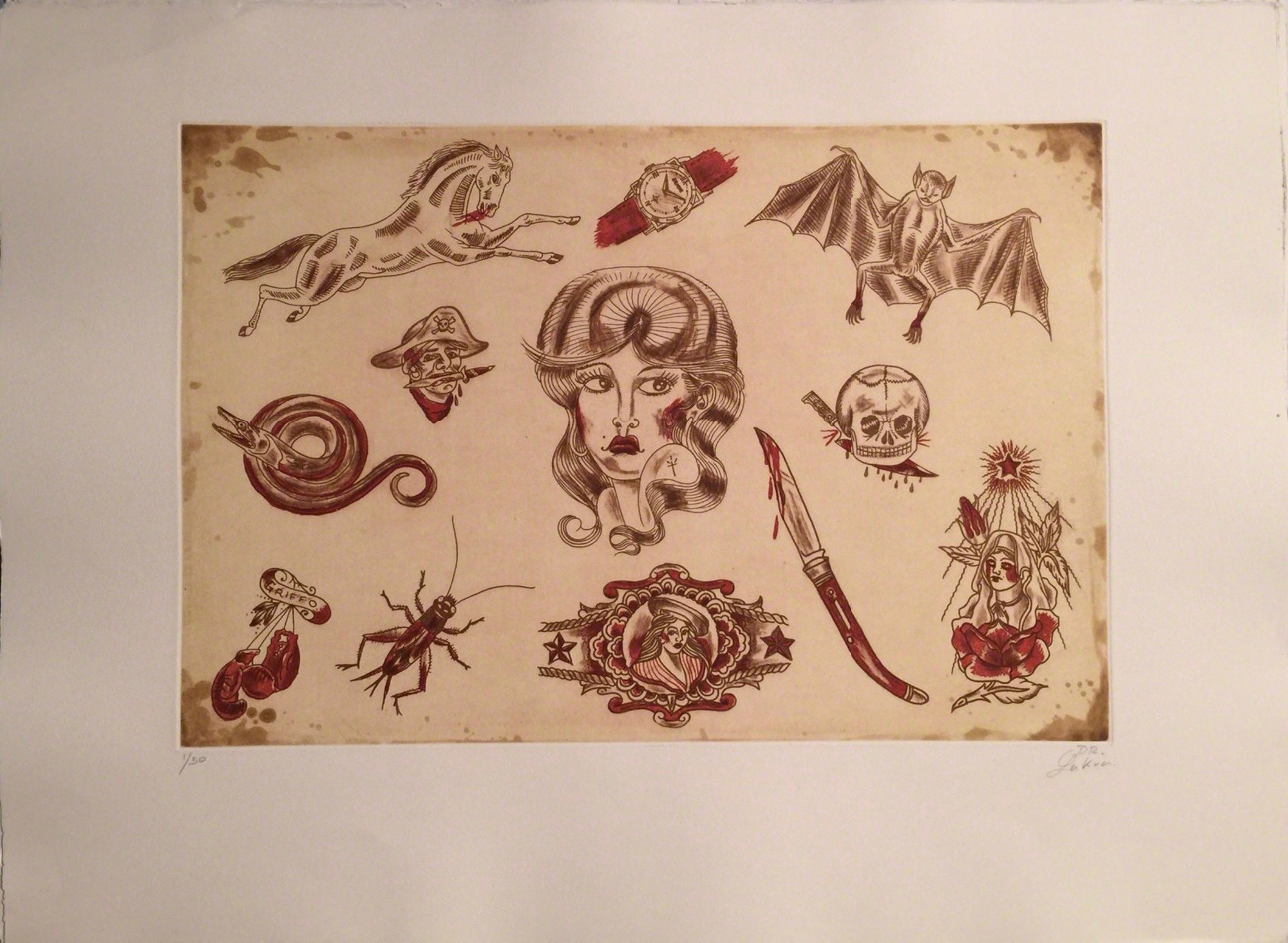 Dr Lakra | Untitled, #1, 2008 — available on Composition Gallery