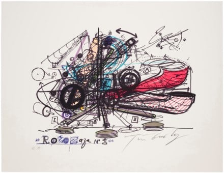 Tinguely, Jean | Roto Zaza No. 1, 1975 — available on Composition Gallery