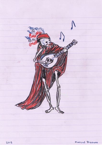 A Blind Man’s Scrap Book  (Skeletal Serenade)