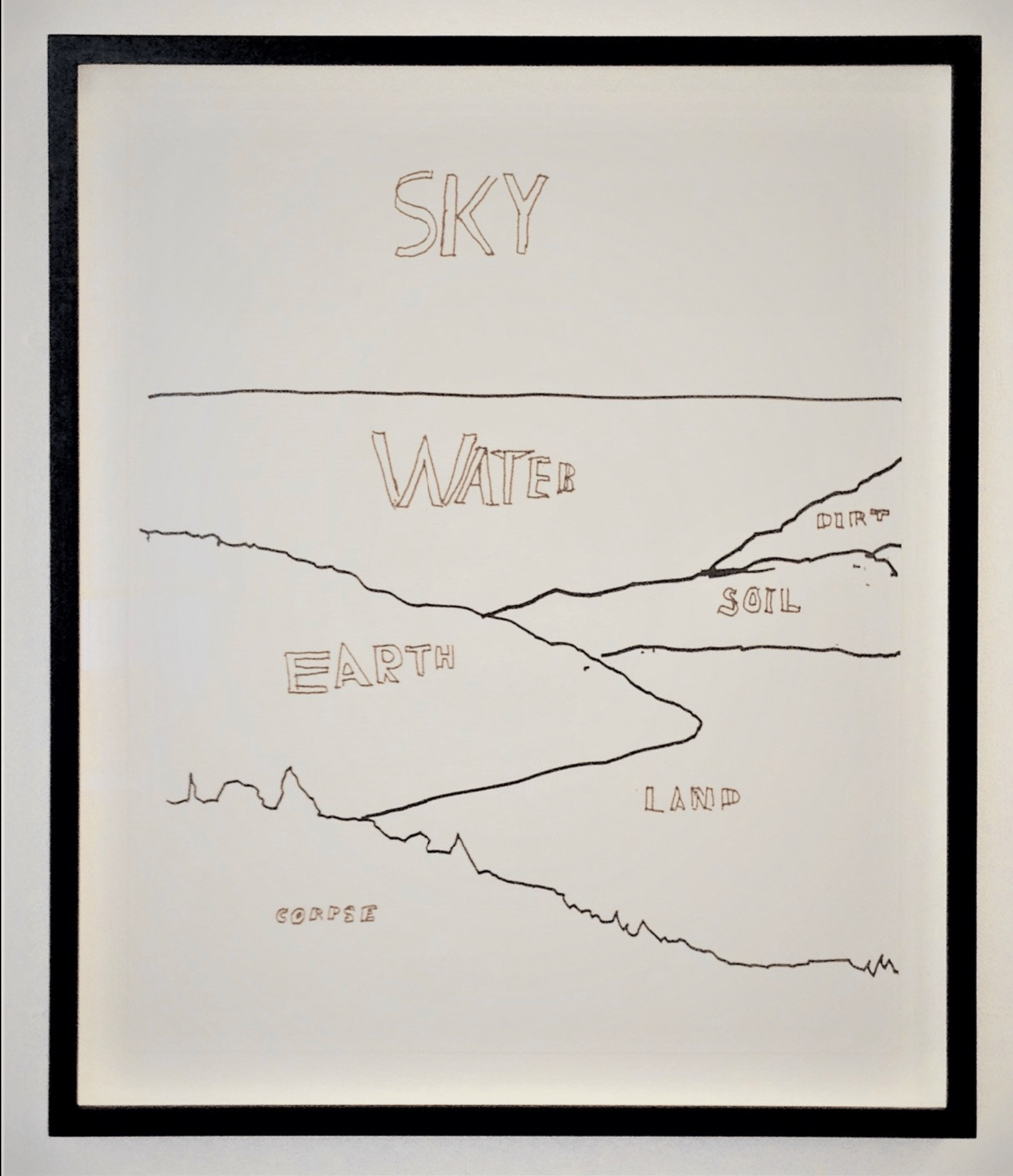 Hurtado, Luchita | Untitled, 2019 — available on Composition Gallery