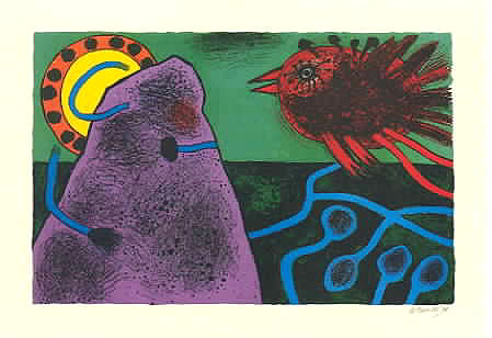 Corneille, Guillaume | Aurore sur la montagne, 1991 — available on Composition Gallery