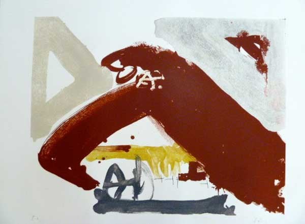 Tapies, Antoni | 618. Sin Título, 1982 — available on Composition Gallery
