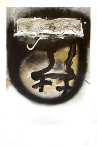 Tapies, Antoni | A. L. Exposition Tàpies 1, 1983 — available on Composition Gallery