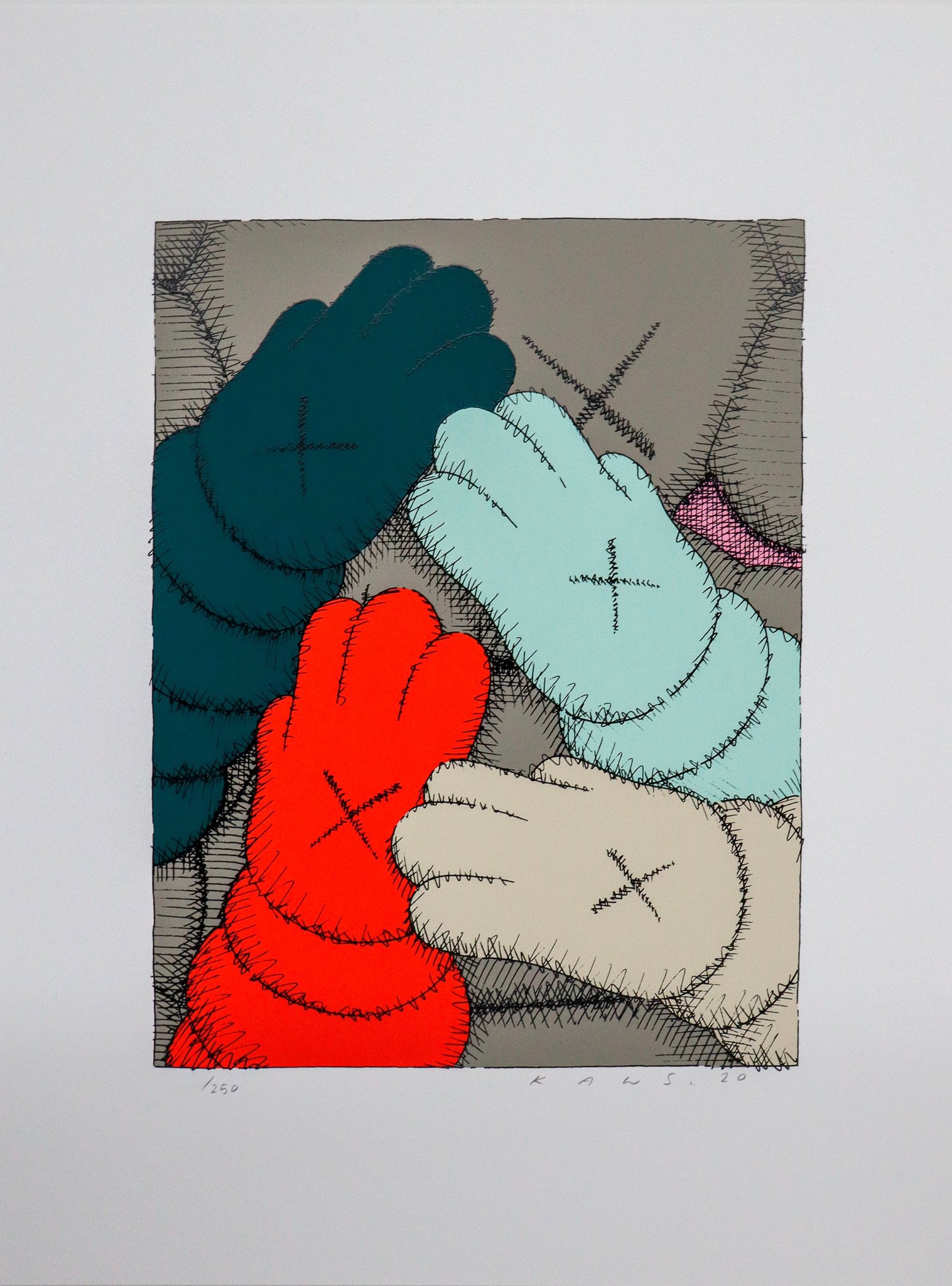 KAWS | Untitled VIII (Urge), 2020 — available on Composition Gallery