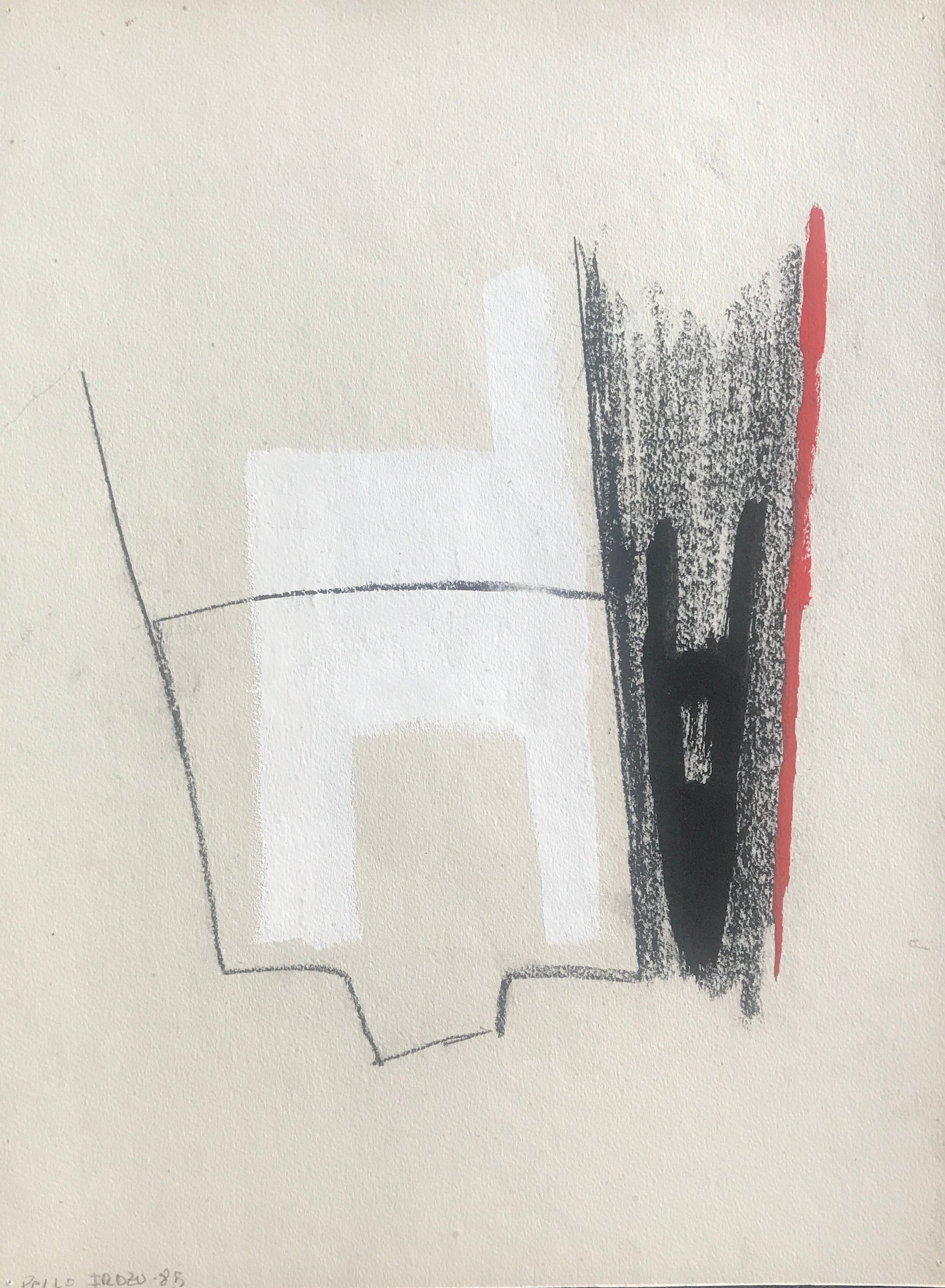 Irazu, Pello | Untitled #4, 1985 — available on Composition Gallery