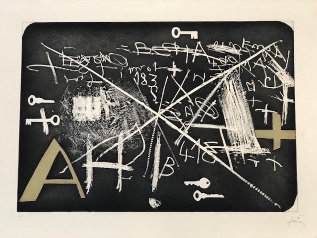 Tapies, Antoni | Esperit Catalá II, 1974 — available on Composition Gallery