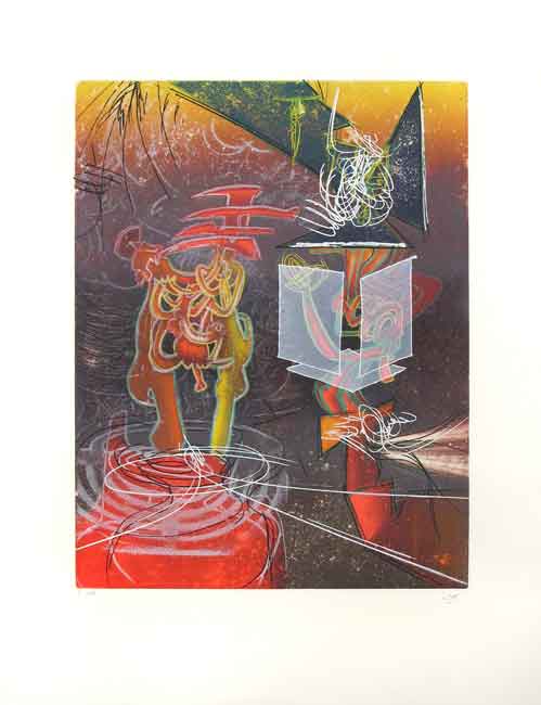 Matta, Roberto | Nous Ne Sommes Pas Au Monde, 1978 — available on Composition Gallery