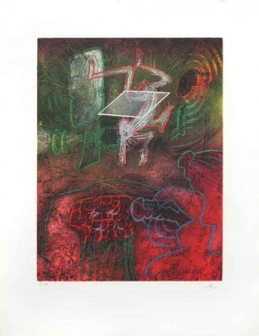 Matta, Roberto | Damné Par L'Arc En Ciel, 1978 — available on Composition Gallery