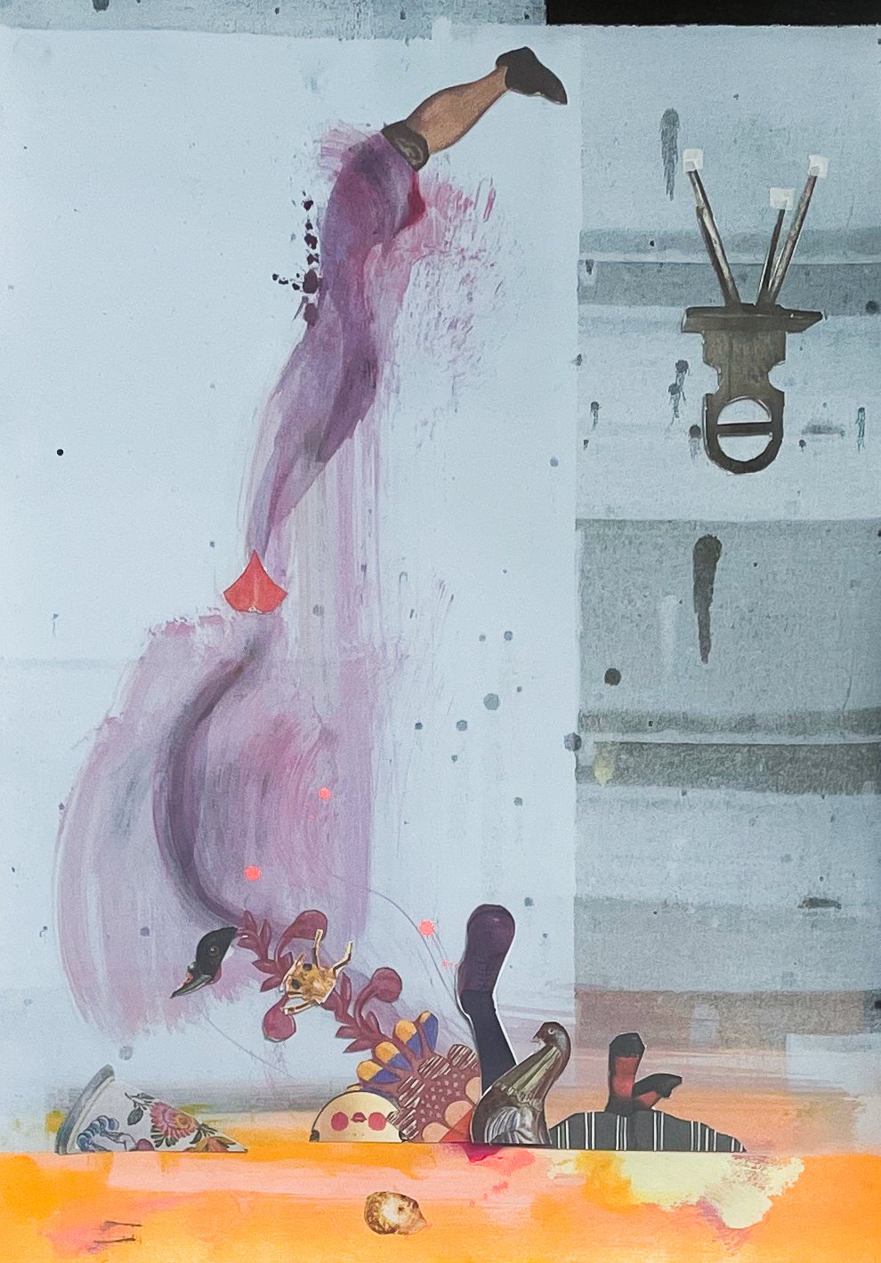 Tobias, Gert & Uwe | Ohne Titel (collage), 2014 — available on Composition Gallery