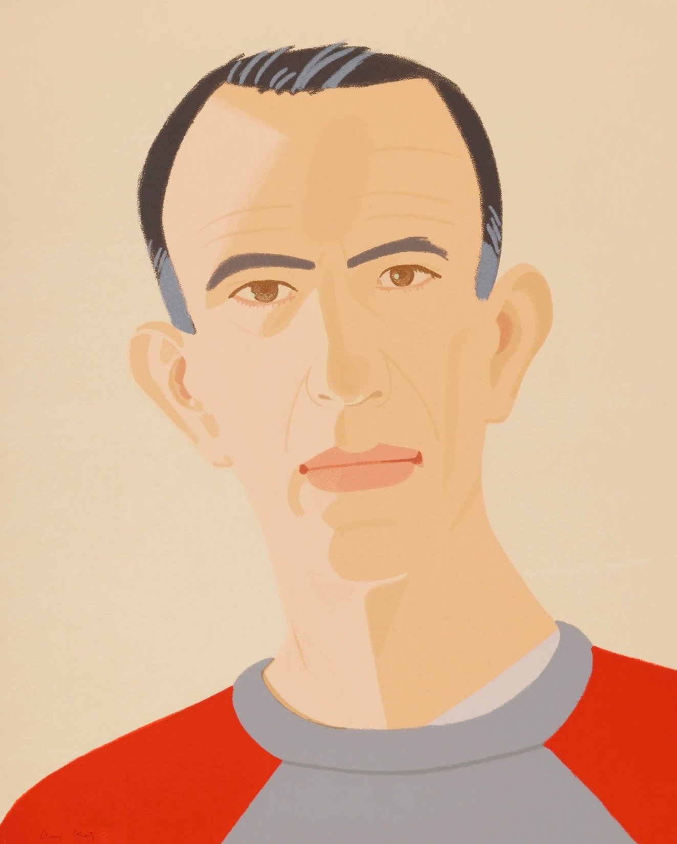 Katz, Alex | Sweatshirt, 1990 — available on Composition Gallery