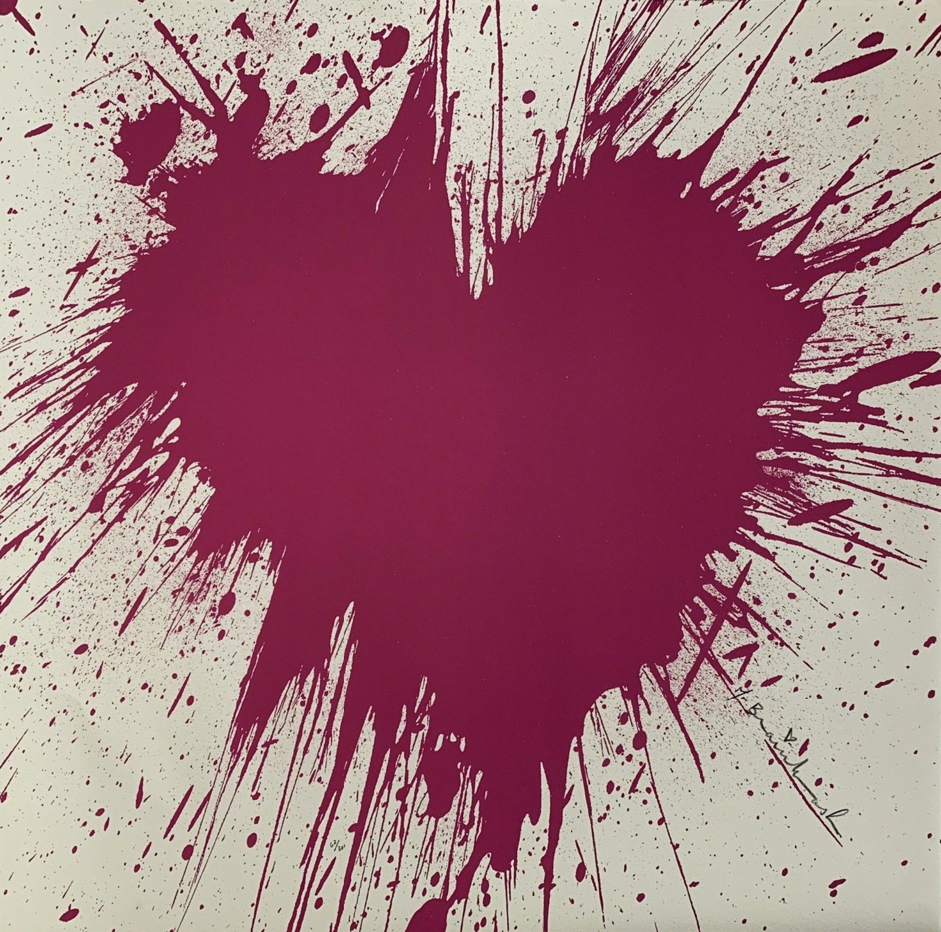 Mr. Brainwash | Love Splash, 2010 — available on Composition Gallery