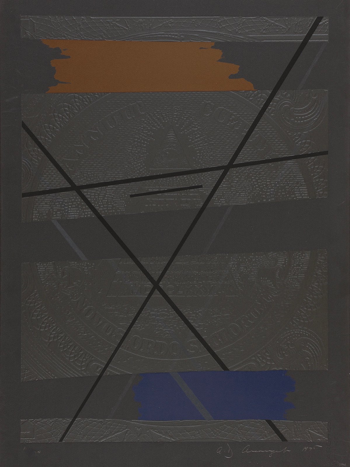 D'Arcangelo, Allan | Beginnings, 1975 — available on Composition Gallery