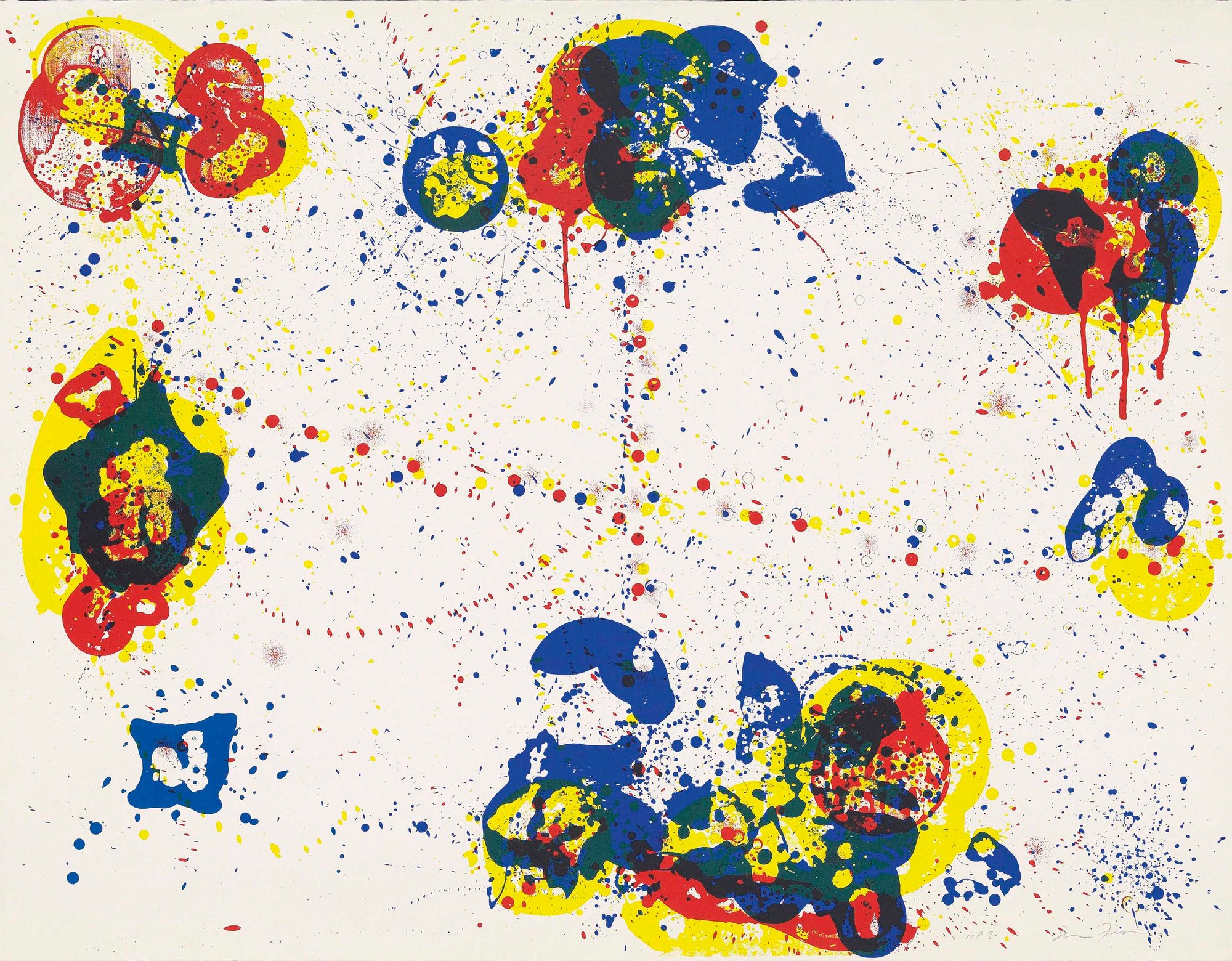 Francis, Sam | Web (SFS-136), 1972 — available on Composition Gallery