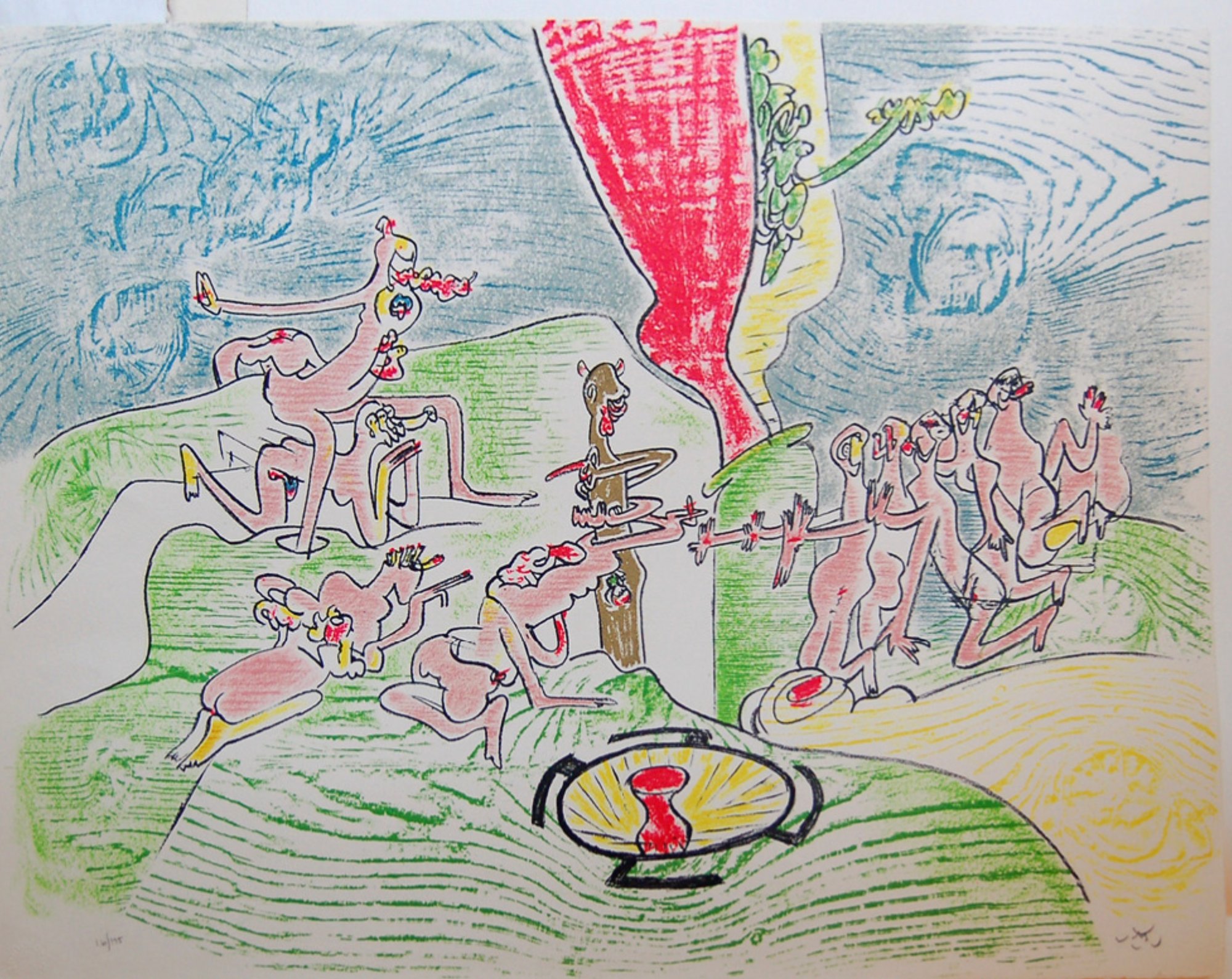 Matta, Roberto | Or dur or aison, 1971 — available on Composition Gallery