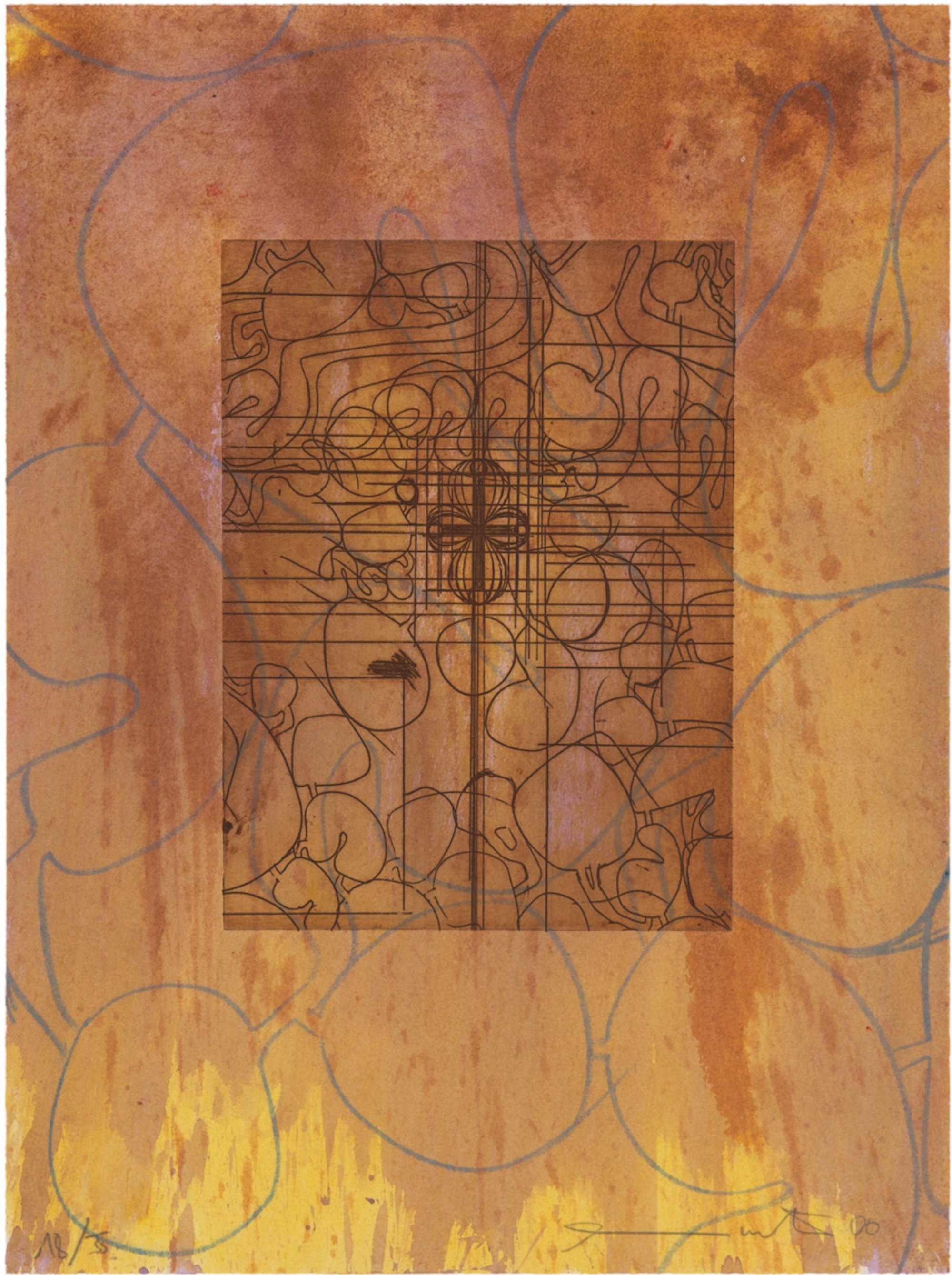 Nitsch, Hermann | Untitled (Organic Maze), 2006 — available on Composition Gallery