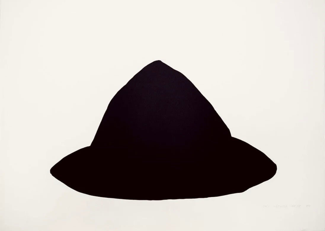 Shapiro, Joel | Untitled (Blue/Black), 1980 — available on Composition Gallery