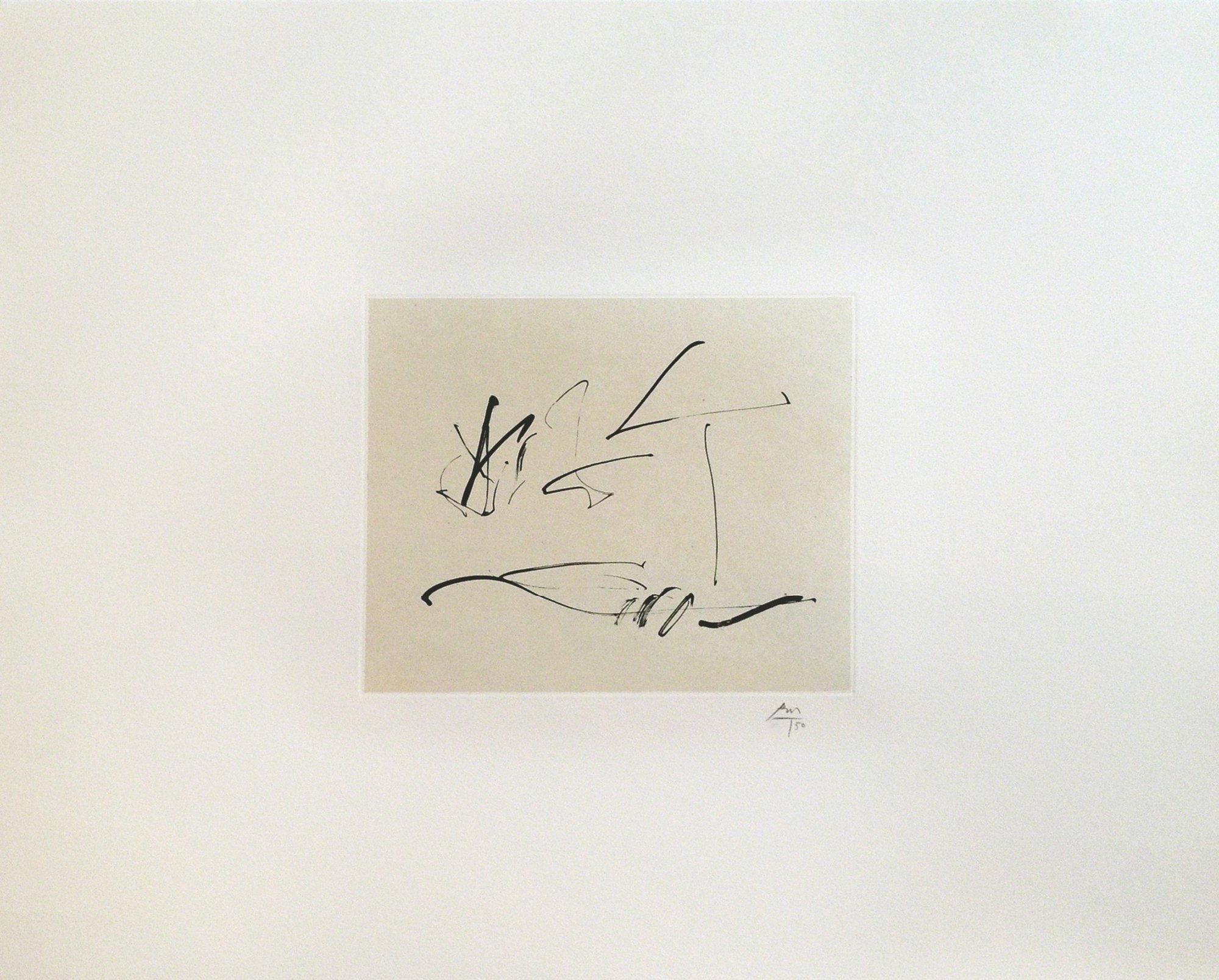 Motherwell, Robert | Wind (from Octavio Paz suite), 1988 — available on Composition Gallery