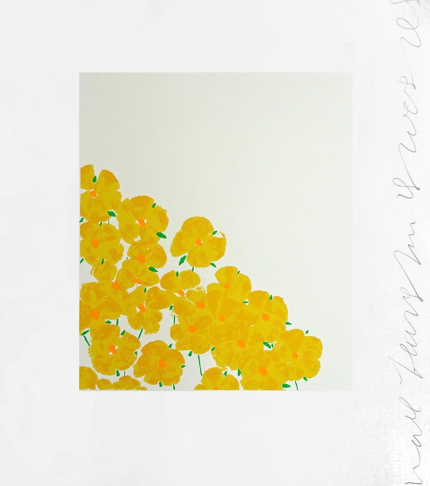 Sultan, Donald | Wall flower 7, 2008 — available on Composition Gallery