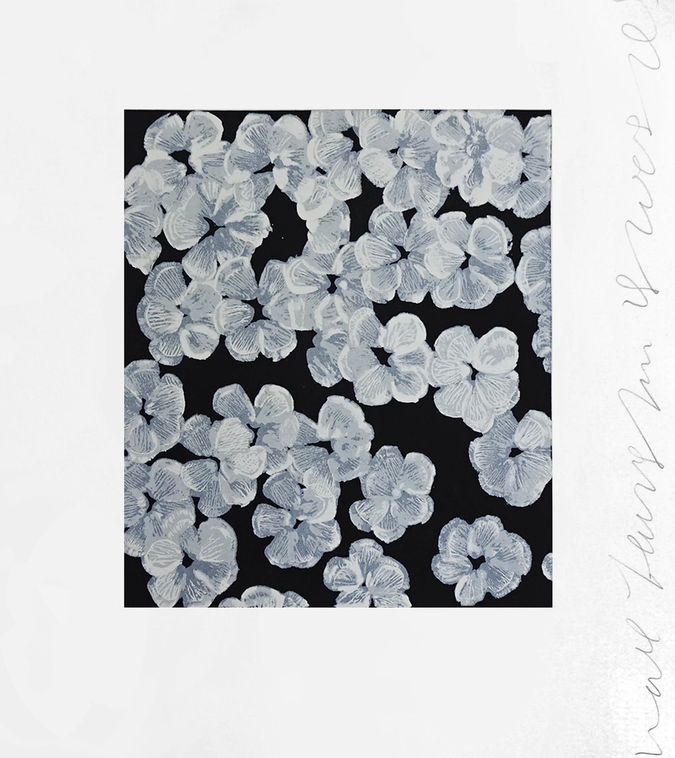 Sultan, Donald | Wall flower 8, 2008 — available on Composition Gallery