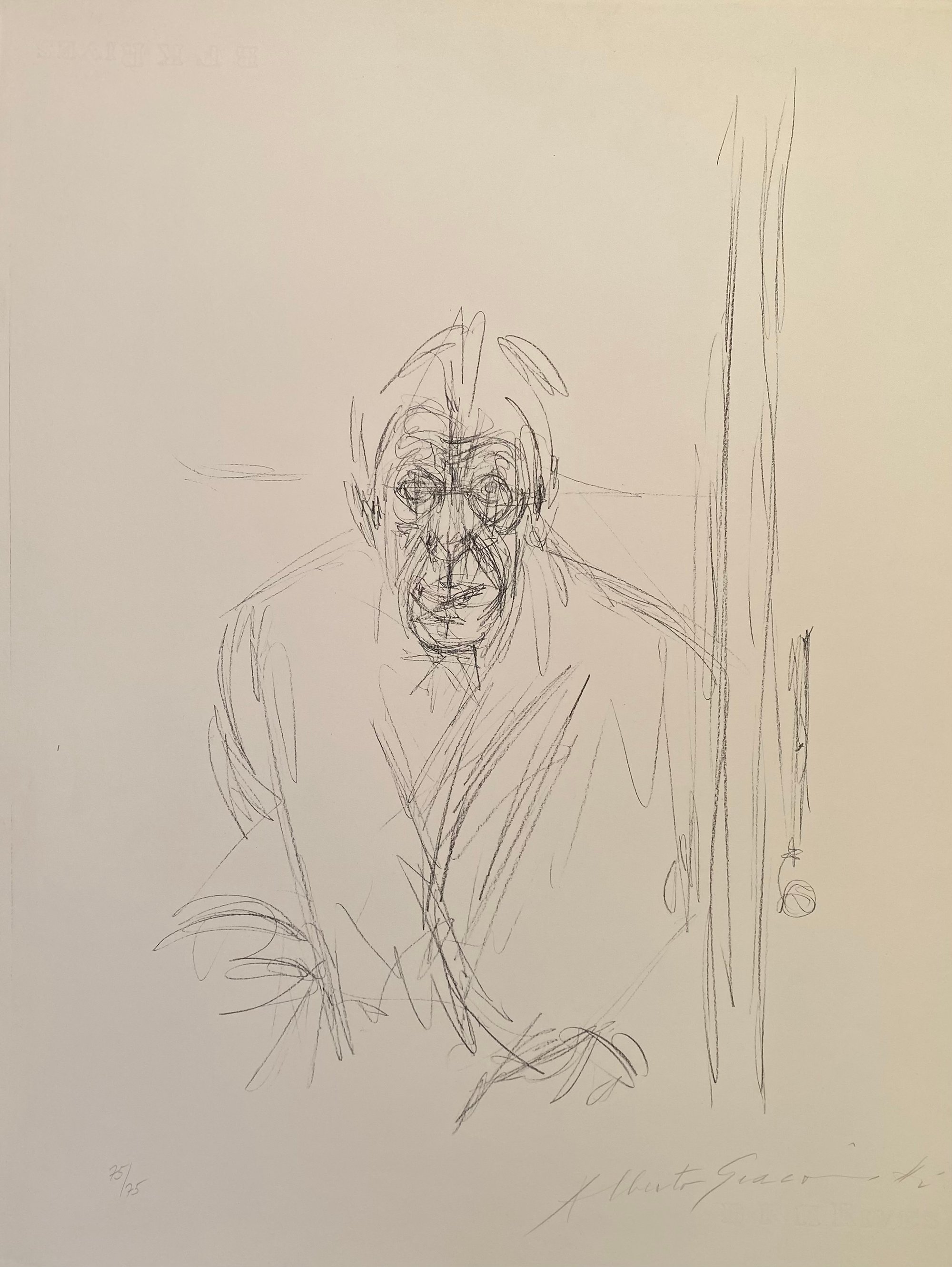 Giacometti, Alberto | Autoportrait, 1963, 1964 — available on Composition Gallery