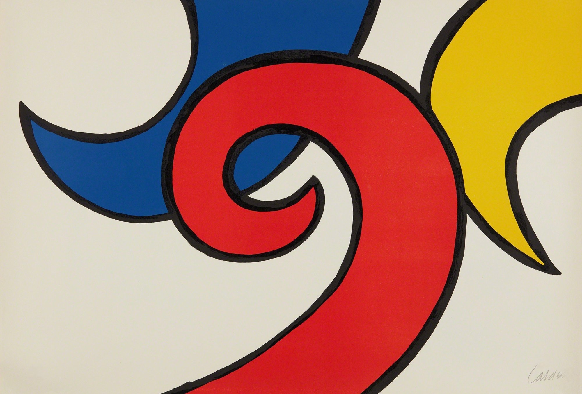 Calder, Alexander | Les Vagues #21 (The Waves), 1971 — available on Composition Gallery