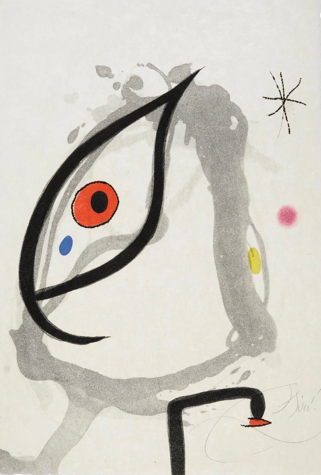 Miró, Joan | Passage De L'Egyptienne 4, 1985 — available on Composition Gallery
