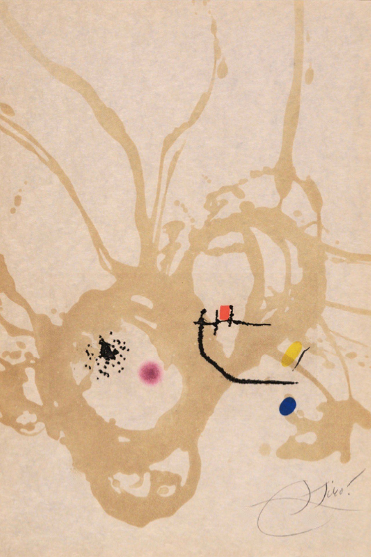 Miró, Joan | Passage de L´Egyptienne 2, 1985 — available on Composition Gallery