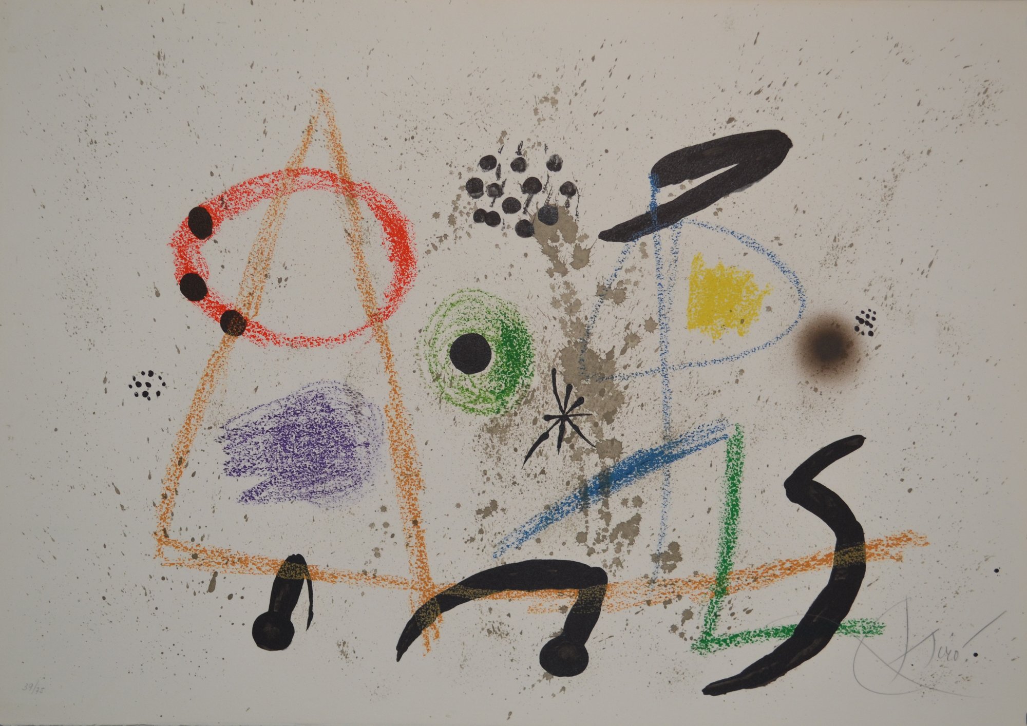 Miró, Joan | Maravillas - M1055 — available on Composition Gallery
