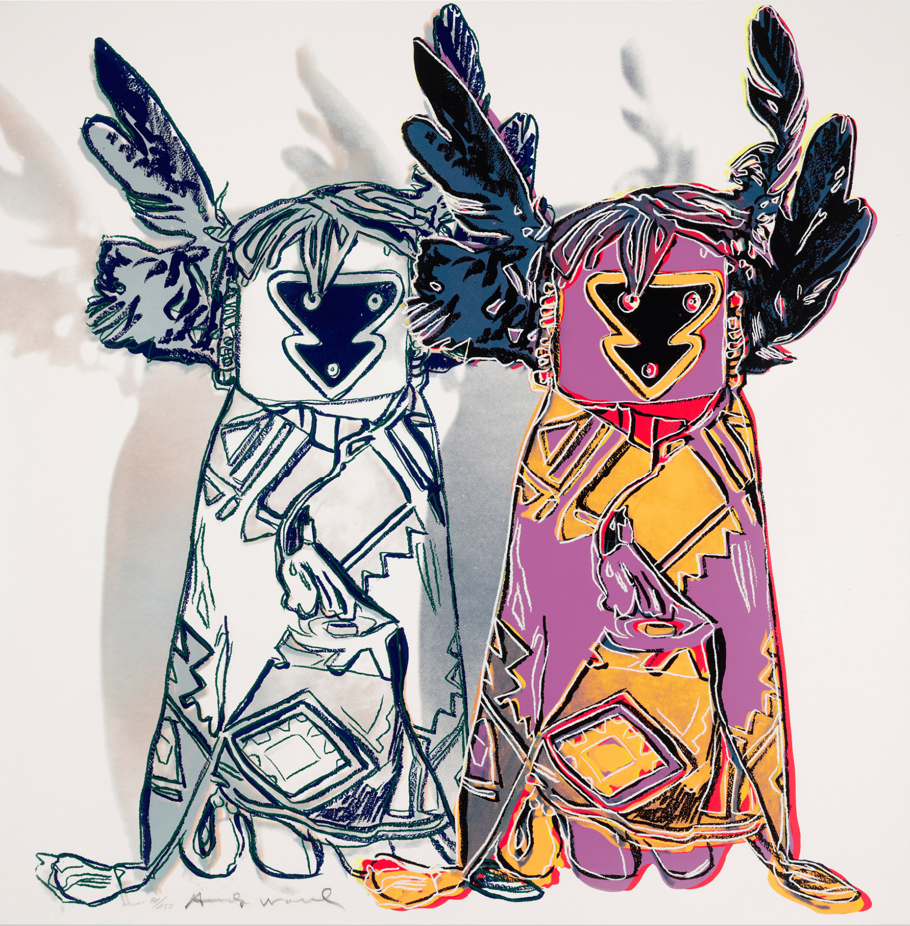 Warhol, Andy | Kachina Dolls, 1986 — available on Composition Gallery