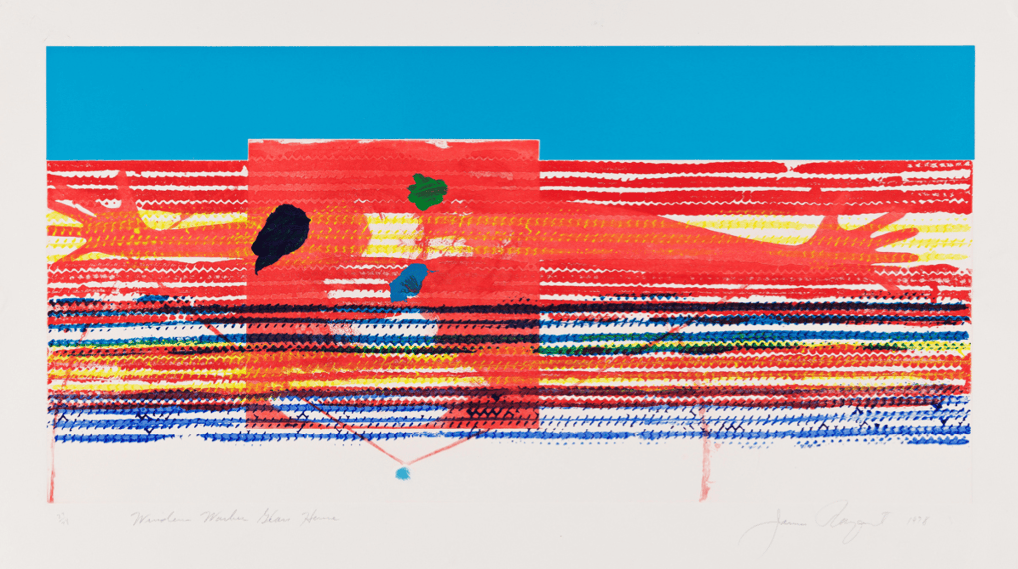 Rosenquist, James | Window Washer Glass House, 1978 — available on Composition Gallery
