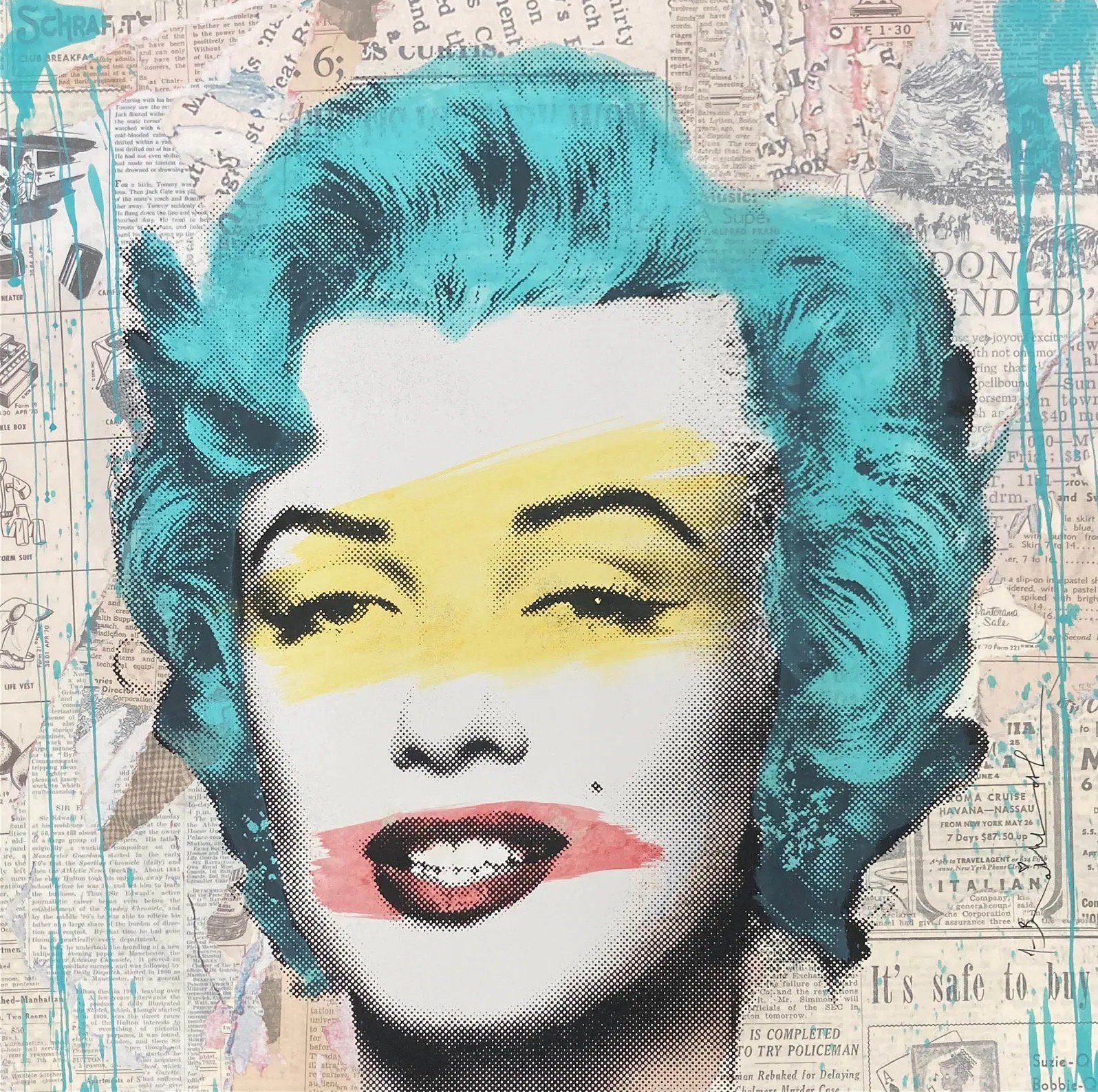 Mr. Brainwash | Marilyn Monroe, 2017 — available on Composition Gallery