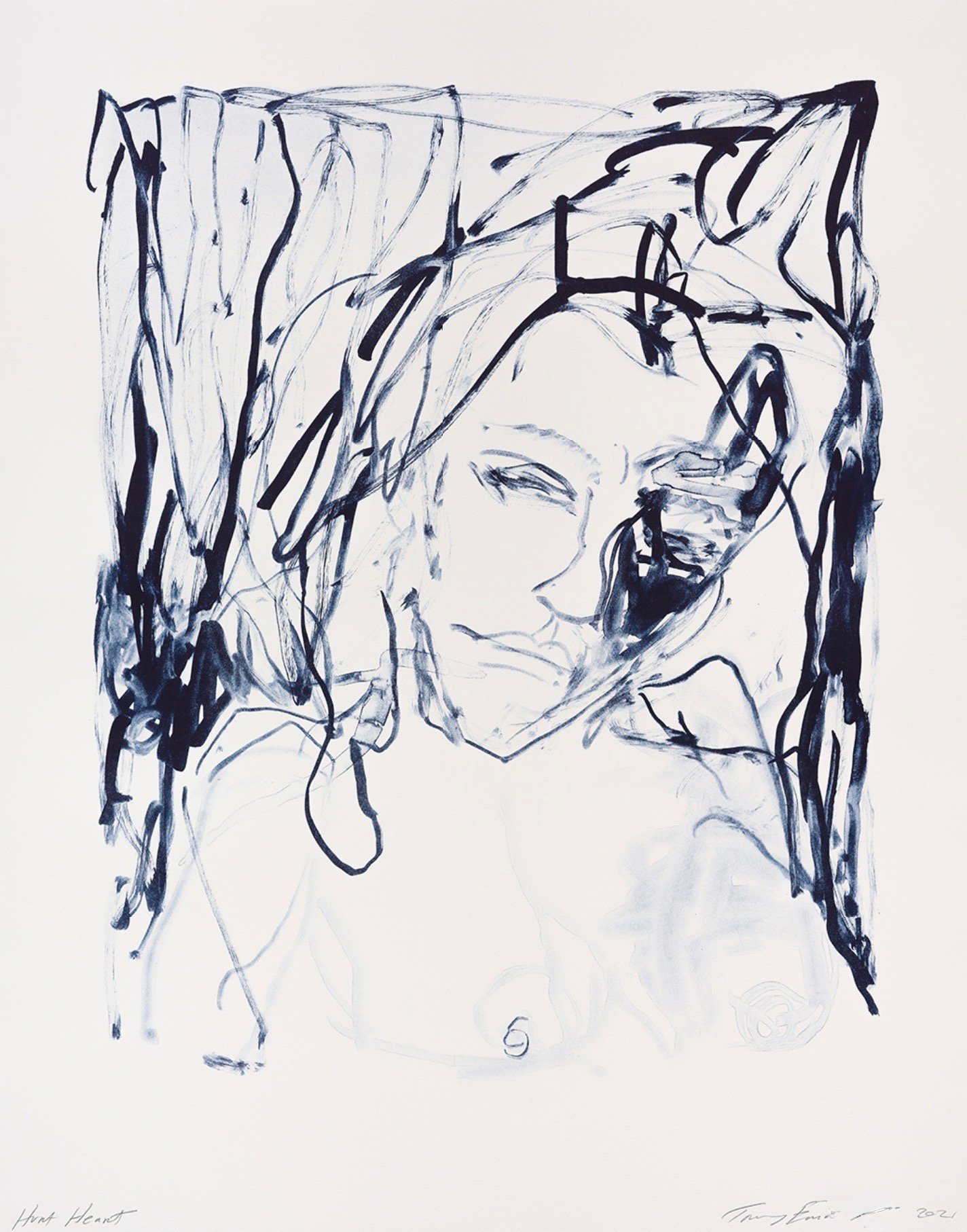 Emin, Tracey | Hurt Heart, 2022 — available on Composition Gallery