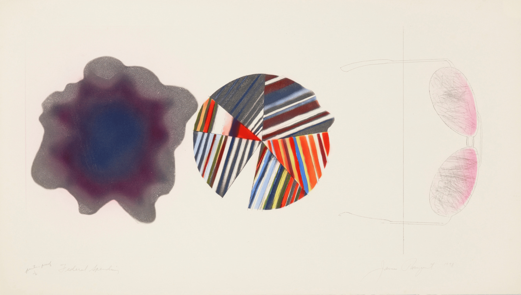 Rosenquist, James | Federal Spending, 1978 — available on Composition Gallery
