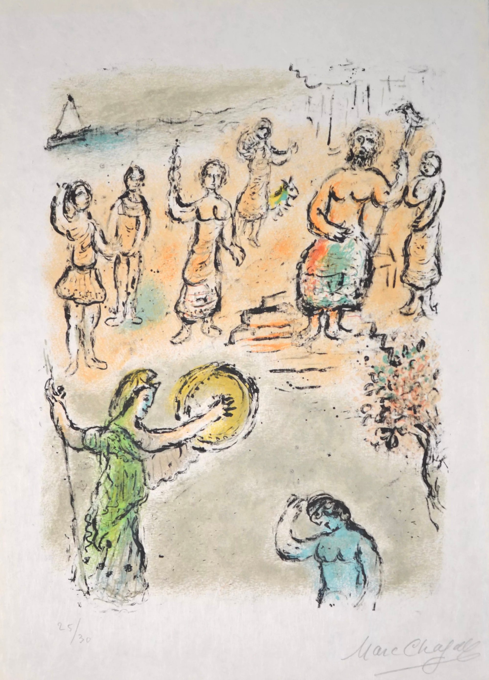 Chagall, Marc | Odyssey - M754 — available on Composition Gallery