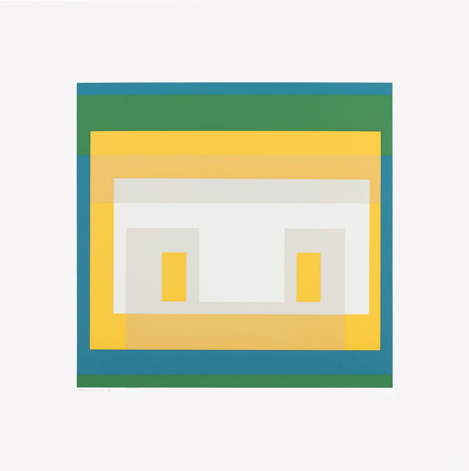 Albers, Josef | Variants II, from Ten Variants, 1966 — available on Composition Gallery